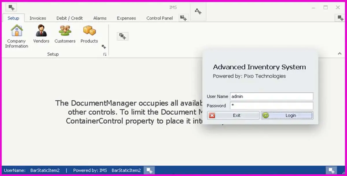 ⚙️ Advanced Desktop Inventory Management System for Supermarket